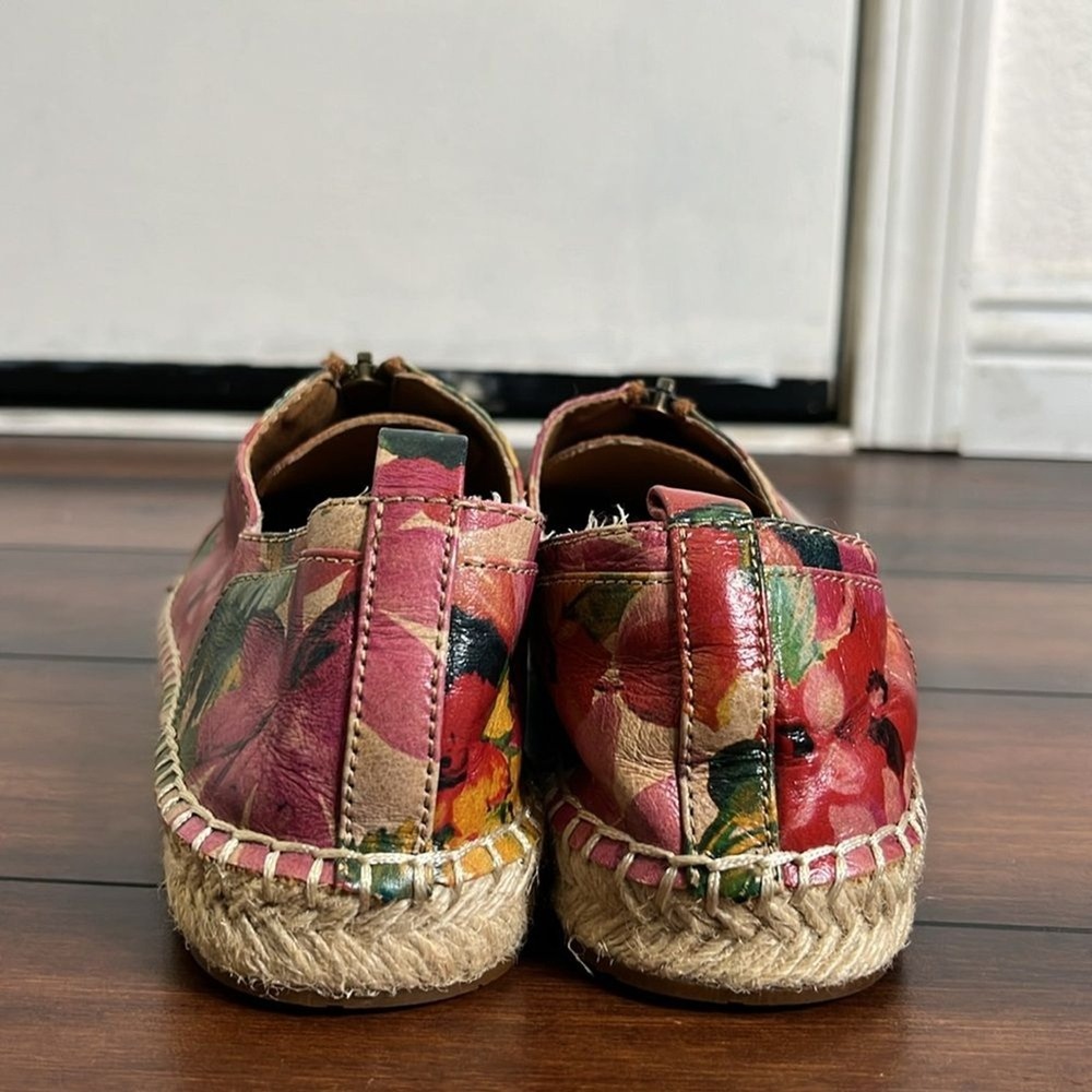 Patricia Nash Eva Espadrille Slip On Flats Women size 6 Floral Cottagecore Boho - Picture 4 of 9